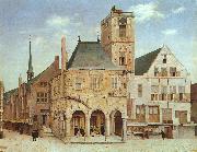 Pieter Jansz Saenredam The Old Town Hall in Amsterdam China oil painting reproduction